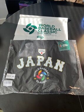 Shohei Otani Canvas Tote Bag Japan WBC 2026 Samurai Japan NWT NIB